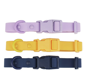 Listo Stock impermeable perro <span class=keywords><strong>Collar</strong></span> silicona mascota <span class=keywords><strong>Collar</strong></span> de alta calidad ajustable perro PVC <span class=keywords><strong>Collar</strong></span> - Product Image 2