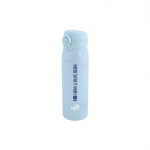Mug isotherme classique de 500 ml avec couvercle, modèle de bouteille de sport avec étiquette en anglais - Product Image 2