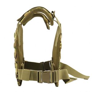 Chaleco Táctico Ligero para Entrenamiento, MOLLE y PALS, Totalmente Ajustable, Chaleco Táctico de Peso Ajustable - Product Image 4