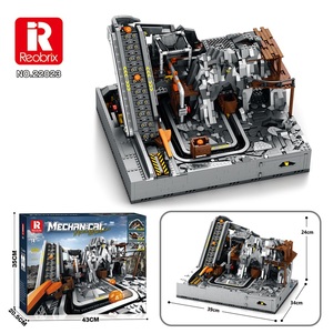 ערכת בנייה מכנית של מכונת כרייה של Reobrix, 3338 חלקים, מסוע חשמלי, משחק פאזל מסלול גולות למבוגרים מגיל 14+ - Product Image 2