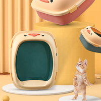 Toilette de nettoyage pour animaux de compagnie PP Matériel Litière pour chat Accessoire