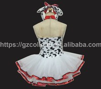 Robe de danse pour filles, costumes de chien pour adultes, robe de tutu de ballet en lycra, costume de danse de scène pour enfants, costume de danse de chien