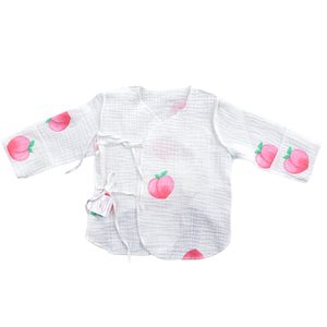 Abrigo de gasa de algodón para bebé, ropa para recién nacido de 0 a 3 meses, fino, antihumectante en primavera, verano y otoño. - Product Image 1