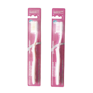 Paquet de 12 brosses <span class=keywords><strong>à</strong></span> dents jetables <span class=keywords><strong>à</strong></span> poils souples pour adultes en sac Opp Couple emballé individuellement - Product Image 3