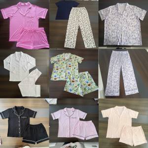 بيجامات نسائية من مصنع معتمد من Oeko، طقم بيجامة بأكمام طويلة، أطقم استرخاء - Product Image 5