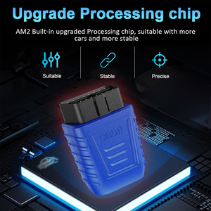 <span class=keywords><strong>ELM327</strong></span> OBD2 Scanner AM2 BT ELM 327 <span class=keywords><strong>OBD</strong></span> xe công cụ Chẩn đoán với Android IOS xe đọc mã cho 12V xe ô tô kể từ khi 1996 - Product Image 2