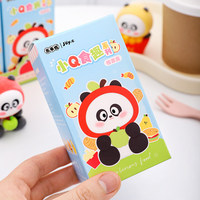 Caja Misteriosa de la Serie Q Food Fun: Figura de Panda de PVC Esponjosa y Adorable, Miniatura Decorativa de Escritorio, Juguete Sorpresa, Caja Ciega al por Mayor
