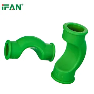 IFAN High Pressure PN25 PPR Water Tube Accessories 20-110mm Plastic Plumbing Fittings PPR Connect Fittings