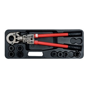 Jeu de clés à sertir manuelles Yato, métriques, réglables, qualité industrielle, acier au carbone YT-21735 - Product Image 1