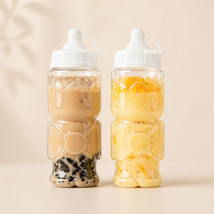Nuevas Botellas Desechables <span class=keywords><strong>de</strong></span> PET <span class=keywords><strong>de</strong></span> 350ml, 500ml y 700ml, Modelo Little Soldier, para Refrescos, Leche, Té, Jugos y Yogur - Product Image 1