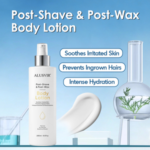 <span class=keywords><strong>Lotion</strong></span> Corporelle Apaisante et Hydratante Naturelle Sous Marque Blanche pour Peaux Irritées, Anti-Poils Incarnés, Soin Corporel Inhibiteur de Croissance des Poils pour Peaux Sensibles - Product Image 2