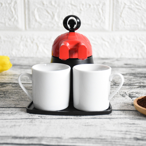 Mignon Portable 2 Espresso Goutte À Goutte <span class=keywords><strong>Moka</strong></span> avec Deux Tasses En Céramique - Product Image 1