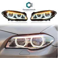 Faros Delanteros LED para BMW Serie 5 F10 F18, Faros Delanteros LED Completos 2011-2017, Luces Diurnas Delanteras, Plug and Play