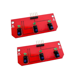 Oky3517 Robot <span class=keywords><strong>TCRT5000</strong></span> cảm biến 3 kênh IR Hồng ngoại theo dõi Mô-đun cảm biến - Product Image 4