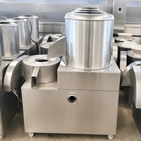 Aardappel schilmachine, aardappel schil- en snijmachine, aardappel was-, schil- en snijmachine, aardappel snijmachine