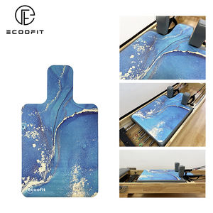 Venta caliente Art Marble Flow Aqua Illumination Plegable Ultraligero Personalizado Eco Microfibra Suede Yoga <span class=keywords><strong>Pilates</strong></span> <span class=keywords><strong>Reformer</strong></span> Mat - Product Image 2