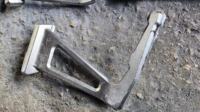 Support d'aile arrière de voiture modifié en aluminium moulé au sable ADC12, kit de tiges de support d'aile réglables, tiges de support d'aile