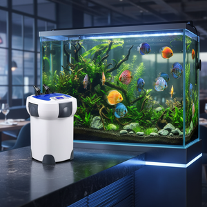 Filtre externe SUNSUN HW-3000 - Fréquence variable et lumière UV, filtre silencieux 3000L/H pour aquariums de 100 à 300L - Product Image 1