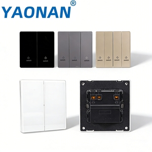 Interruttore Smart per Tende con Pannello Touch Graffiti, 3 Vie, 10A, Vetro, 220V, IP20 Impermeabile, Zigbee Wi-Fi, per Casa <span class=keywords><strong>e</strong></span> Hotel - Product Image 6