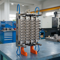 Moule de préforme PET multi-cavités pour appareils électroménagers TAOYUAN - Acier importé haute précision à volet de soupape et canaux chauds pour bouteilles d'eau et d'huile