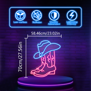 Luces LED de neón y letreros de neón con diseño personalizado gratuito. Letreros de neón LED personalizados disponibles para uso comercial, fiestas de cumpleaños y el hogar. - Product Image 5