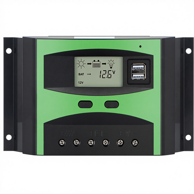 Maxsolar Energy Solar Charge Controller PWM 60A High Voltage Model AT60 3120W Max PV Power Lighting 24 Hours Work ISO Certified