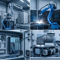 Controlador de Servomotor para Robot Industrial de 6 Ejes Lierxin LEX-ROBOT-SVD6, PCB Personalizado de Cobre Multicapa de Alta Corriente, Motor IGBT MOSFET