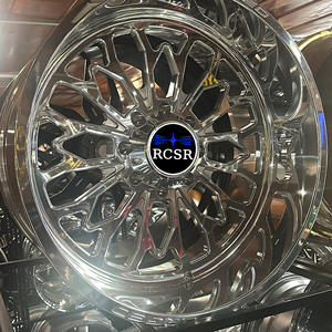 Cerchi Fuoristrada Forgiati 22x12 Lucidati 4x4 per F-150 F450 RAM1500 Silverado 2500 PCD 35mm 40mm 4 Pezzi - Product Image 3