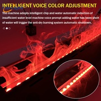 Support de personnalisation 700/800/1000mm fausse flamme vapeur d'eau cheminée électrique 3d vapeur Led atomisation vapeur cheminée électrique