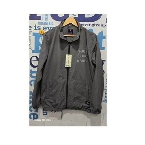 Excellent Quality Mens Windcheater <b>Jacket</b> with Hood and Zipper Closure for <b>Rain</b> Protection Outdoor Sports and Daily Use for Sale - Product Image 1