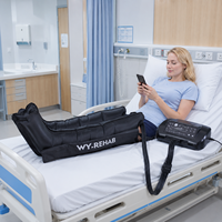 Dispositif de compression pneumatique VU-NIPC02 CE MDR, système de thérapie par compression d'air à 6 modes pour le gonflement, la récupération du lymphœdème