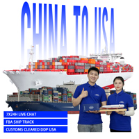 Transitaire maritime commercial en gros Chine-USA LCL FCL DDP Fret maritime porte-à-porte DDP DDU Agent de transport maritime