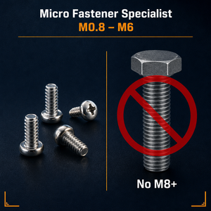 Solutions de fixation personnalisées, fabricant de vis OEM ODM, différents types de vis <span class=keywords><strong>en</strong></span> acier au carbone, <span class=keywords><strong>en</strong></span> acier inoxydable, M2, M2.5, M3, petites vis mécaniques - Product Image 3