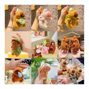 Porte-clés Capybara Mignon Personnalisé Prix Usine, Mini Peluche Pendentif Jouet pour Clés de Voiture et Sacs à Dos, Jouets en Peluche - Product Image 3