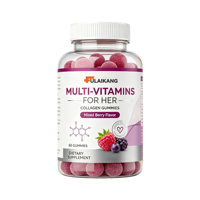 Vitamines Multiples en Gros pour Elle, Gommes de Collagène, Vente Directe Usine, Marque Privée, Soutien Cheveux Peau Ongles, Faible MOQ