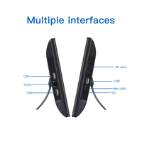 Dudukan Dinding RK3566 Tablet Android 8 Inci Tablet Android 11 Panel Layar Sentuh PC Wifi RJ45