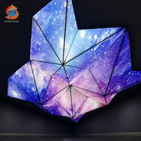 Film de plafond tendu en PVC imprimé UV, motif Voie Lactée, résistant aux chocs, nouveau design, vente en gros pour la maison
