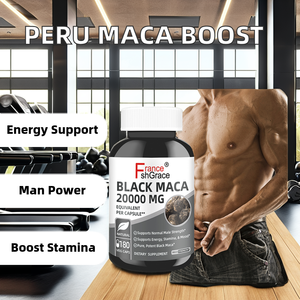 OEM Biologische Maca Capsules uit Peru Zwarte Maca Energiebooster en Uithoudingsvermogenversterker Kruidensupplementen - Product Image 2