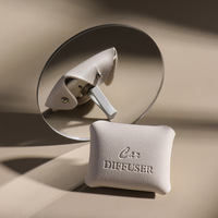 Approvisionnement direct usine : Diffuseur d'aromathérapie de remplacement pour grille d'aération de voiture, en similicuir agneau, avec fonction de désodorisation avancée