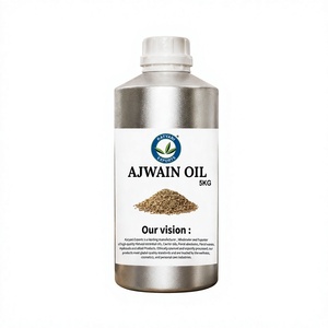 Wholesale 5KG Ajowain <b>Essential</b> <b>Oil</b> Pure Ajwain (Trachyspermum Ammi) Steam Distilled <b>Oil</b> - For Cosmetics & Aromatherapy Industry - Product Image 1