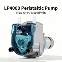 Pompe péristaltique haute performance Leirong 4100 ml/min – Distributeur de jus et de sirop, machine à café, pompe à boissons haute débit 12 V 24 V