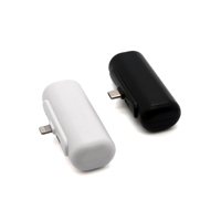 Mini batterie externe jetable d'urgence, batterie Li-polymère, entrée micro USB, sortie Type-C, 12W haute puissance, chargeur de téléphone à usage unique