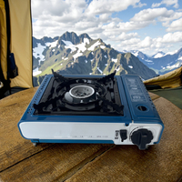 Réchauds de camping en gros, cuisinières à gaz portables, réchaud à gaz magnétique, accessoires de camping, réchaud à cassette pour voyage et pique-nique