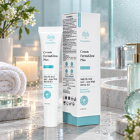 Crème Gel Réparatrice Apaisante Purifiante Anti-Acné et Anti-Imperfections à l'Acide Salicylique Fermenté, Niacinamide et Panthénol pour le Contrôle du Sébum et la Purification des Pores