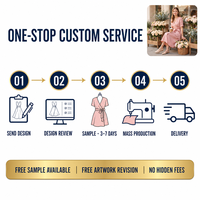Robe midi ample d'été personnalisée pour femme en acétate uni, à taille naturelle, col en V, manches courtes, formelle, avec logo de marque propre, fabrication OEM ODM