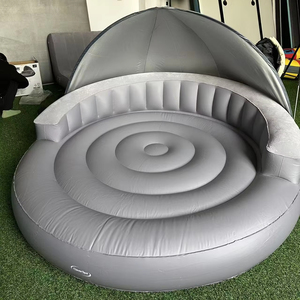 स्टॉक में आधुनिक inflatable फोल्डेबल गोल आउटडोर सोफे में रहने वाले कमरे और बेडरूम के उपयोग के लिए - Product Image 1