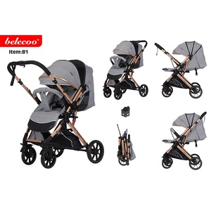 Poussette d'été portable ultra-légère pour enfants, <span class=keywords><strong>parapluie</strong></span> pliable avec grande roue arrière pouvant s'asseoir ou s'allonger - Product Image 1