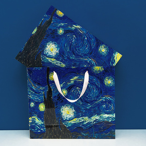 Tazas Grandes <span class=keywords><strong>de</strong></span> Porcelana Fina <span class=keywords><strong>Van</strong></span> <span class=keywords><strong>Gogh</strong></span> para Café y Té, Juego <span class=keywords><strong>de</strong></span> 5, con Caja <span class=keywords><strong>de</strong></span> Regalo, Juego <span class=keywords><strong>de</strong></span> Tazas <span class=keywords><strong>de</strong></span> Café y Té Artísticas <span class=keywords><strong>de</strong></span> 12 Onzas - Product Image 3