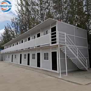 WinFair casa portátil plegable pequeño móvil prefabricado residencial Egipto plegable en forma de <span class=keywords><strong>X</strong></span> para vivir contenedor restaurante casa - Product Image 3