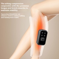 Masseur électrique à pression d'air pour mollets, compresse chaude à température constante, instrument de beauté pour les jambes, sac de relaxation à ondes d'air